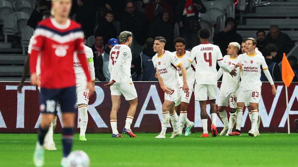 Galatasaray Lille'i 4-2 Yendi, Fransız Ekibine 4 Gol Atan İlk Türk Takımı Oldu